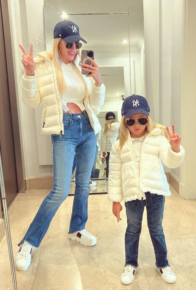 Luciana Salazar y Matilda. Fuente: (Instagram).