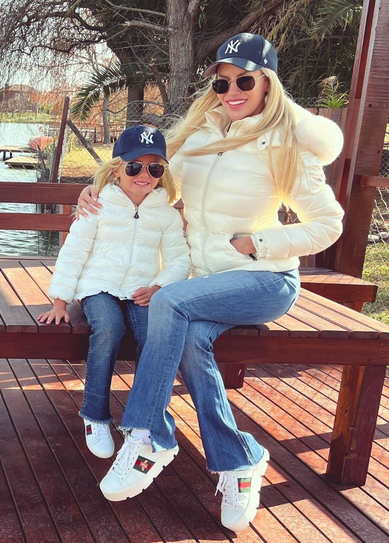 Luciana Salazar y Matilda. Fuente: (Instagram).