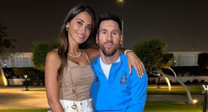 El distendido outfit de Antonela Roccuzzo y Lionel Messi para recibir el año nuevo