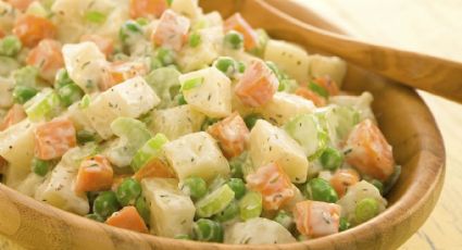 Te damos la receta para hacer la más deliciosa ensalada rusa