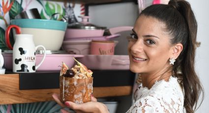 Emily Lucius compartió la receta de su torta de chocolate sin horno