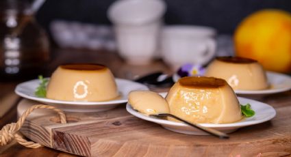 Delicioso flan casero y vegano, apto para todos los gustos