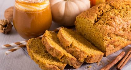 La receta imperdible para hacer un pan de calabaza súper esponjoso