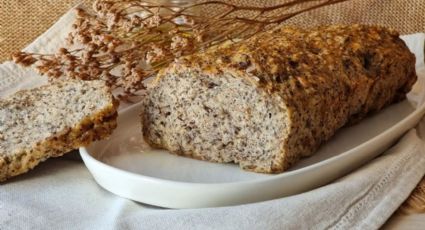 Una receta sencilla de pan de chía y sésamo