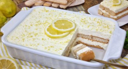 Te damos la receta para que hagas el más rico tiramisú de limón