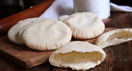 Receta fácil de pan pita libre de gluten