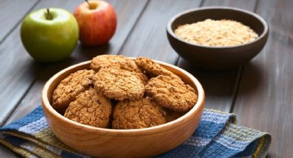 Galletas de avena y manzana: receta sencilla con tres ingredientes