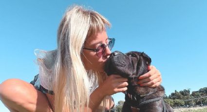 Conoce a Olivia, la mascota inseparable de Nati Jota