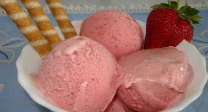 Receta: conocé la forma más fácil de hacer helado de frutilla