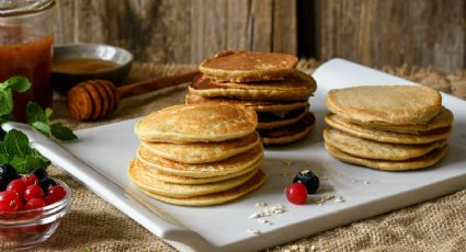 Receta: panqueques de avena super esponjosos