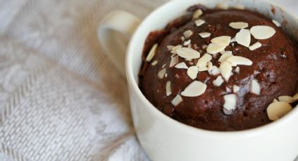 Torta de taza, una receta ideal para mantenerte en forma