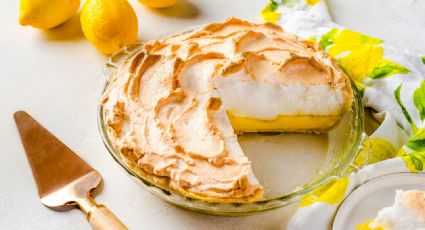 La receta de este riquísimo lemon pie sin horno