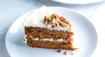 Te damos la receta casera para hacer el tradicional carrot cake