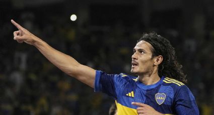 Noche brillante de Edinson Cavani en la victoria de Boca Juniors