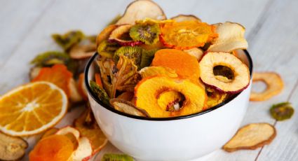 Come sin culpas: cómo hacer riquísimos snacks deshidratados de frutas y verduras