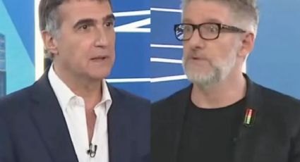 Luis Novaresio criticaba a Javier Milei y Antonio Laje le paró el carro en vivo: "El presidente"