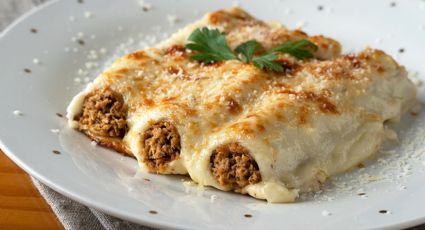 Te damos la receta para hacer los más cremosos canelones rellenos en solo 20 minutos