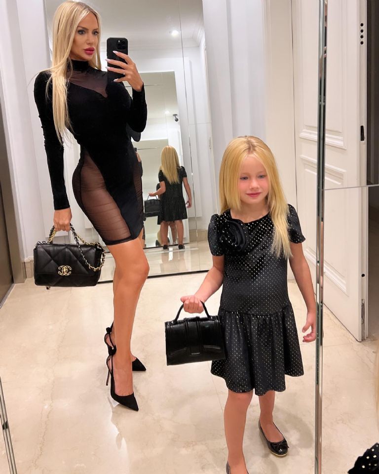 Luciana Salazar y Matilda. Fuente: (Instagram).