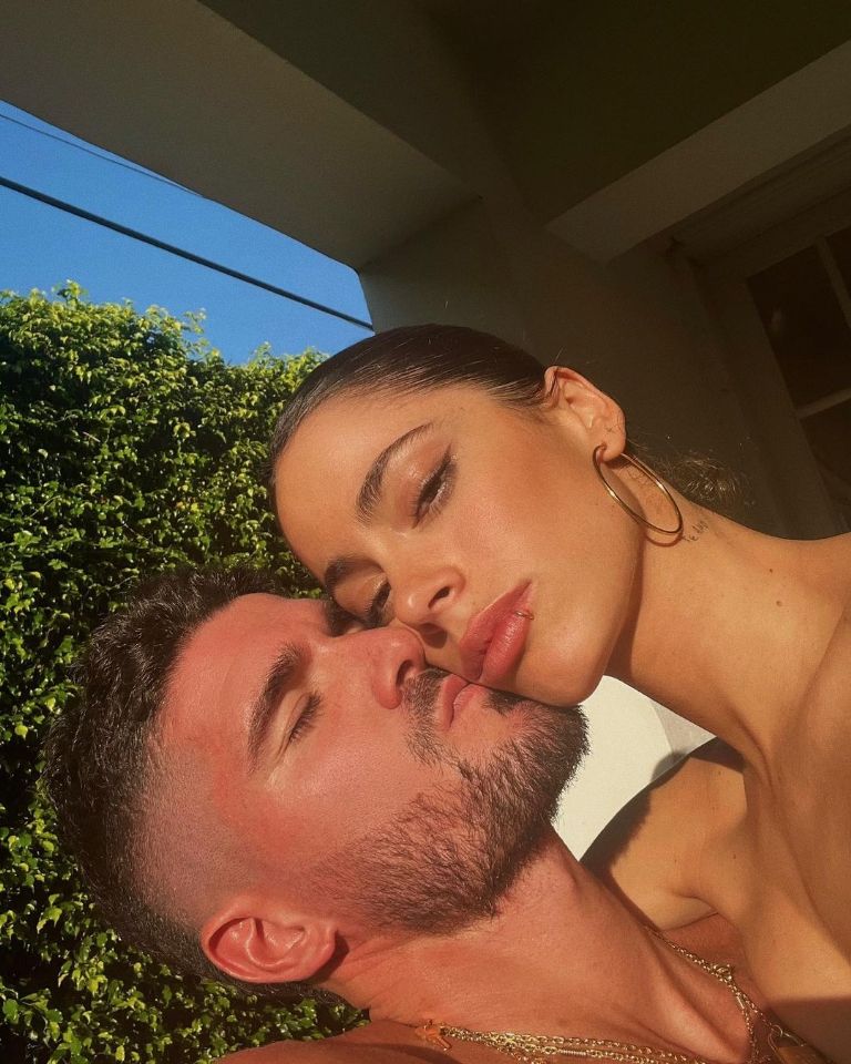 Tini Stoessel y Rodrigo De Paul. Fuente: (Instagram).