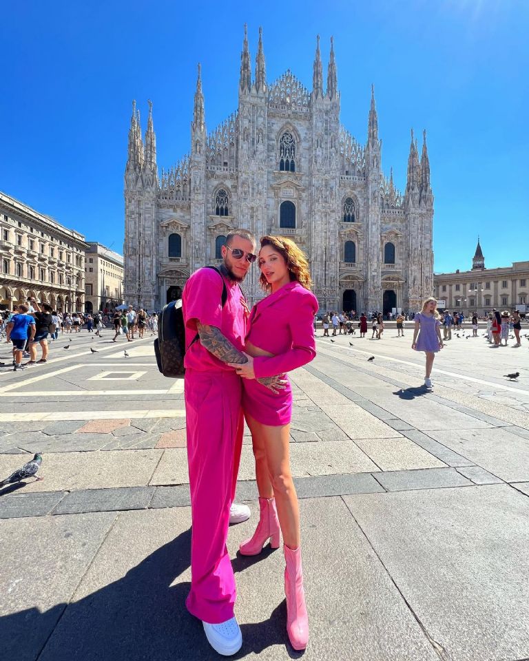 Alex Caniggia y Melody Luz. Fuente: (Instagram).