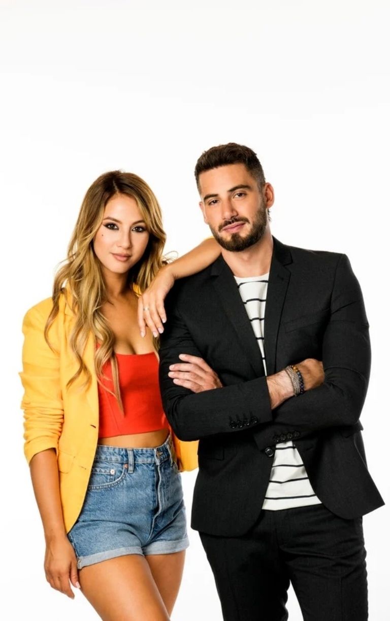 Flor Vigna y Nicolás Occhiato. Fuente: (Instagram).