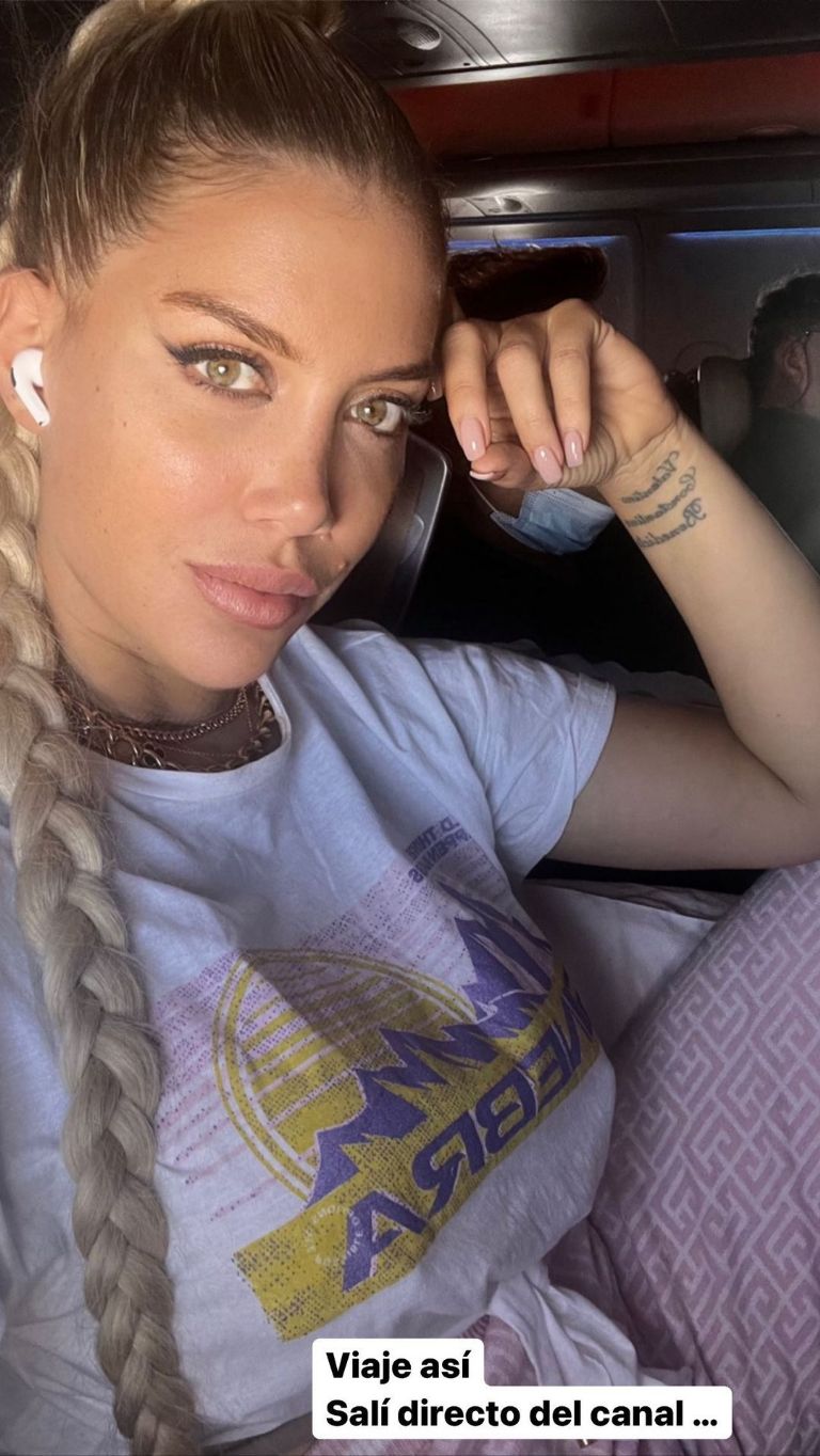 Wanda Nara. Fuente: (Instagram).