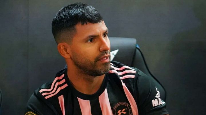 El Kun Agüero se dejó ver muy enojado con los medios de comunicación