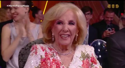 Mirtha Legrand fue reconocida en los Martín Fierro y esto dijo