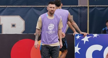 Así llegó Lionel Messi al partido del Inter de Miami, luego de su lesión