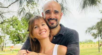 Abel Pintos presentó a Rosario, su segunda hija con Mora Calabrese