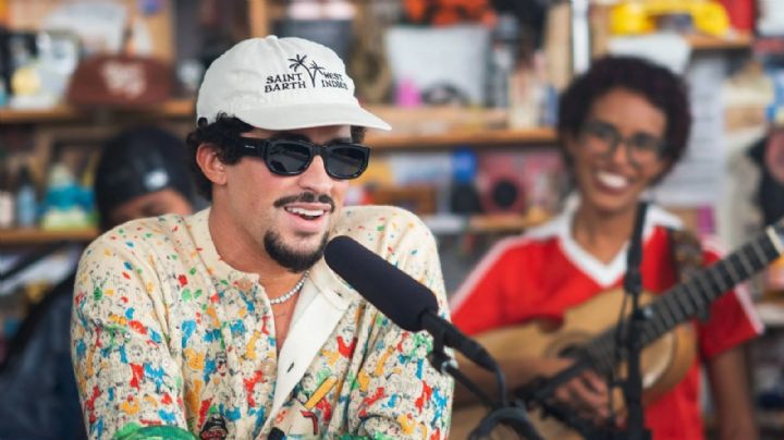 Bad Bunny deslumbra en su esperado Tiny Desk Concert para NPR Music